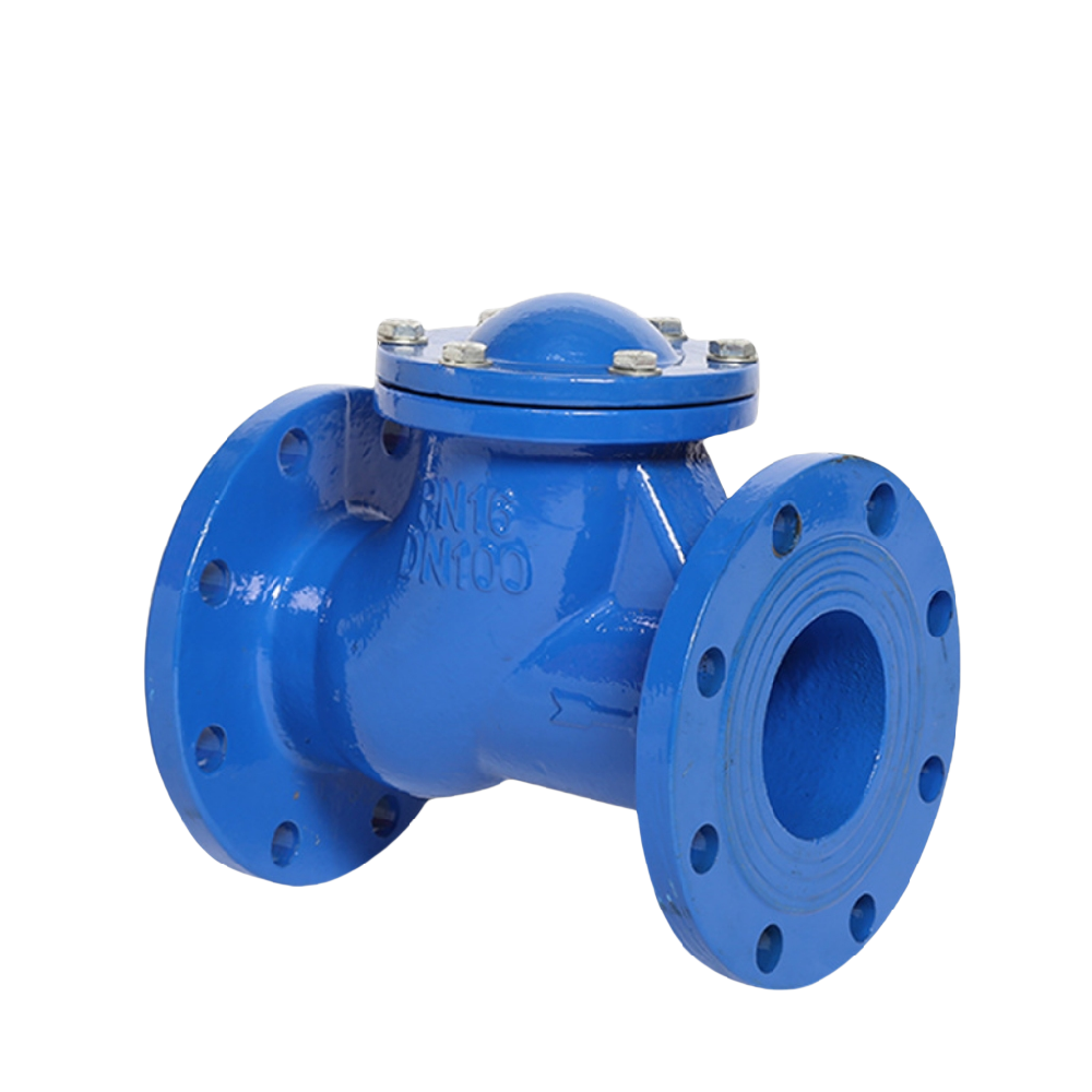 Flanged Rolling Ball Check Valve for Sewage for Sewage Management Check Valve
